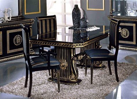 versace home collection online|Versace dining table and chairs.